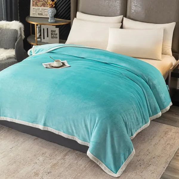 Dikke Kasjmier Plaid voor Bed en Bank