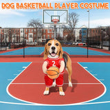 Basketbal Hondenkostuum – Voor schattige sportieve momenten
