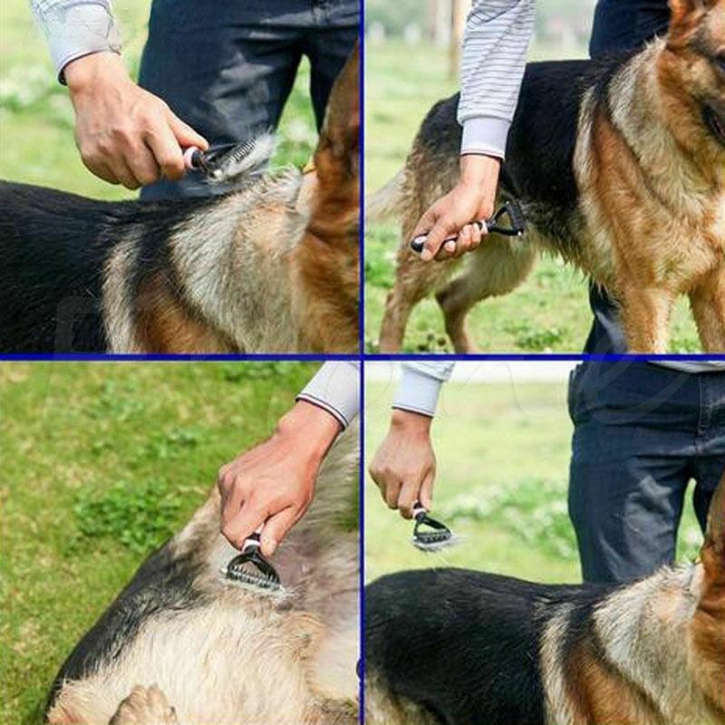 Dubbelzijdige ontklitkam voor huisdieren – SmoothGroom