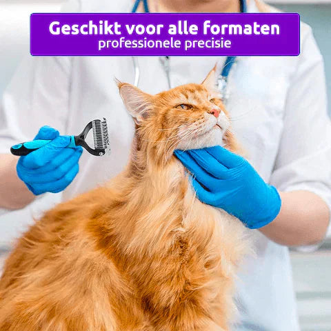 Dubbelzijdige ontklitkam voor huisdieren – SmoothGroom