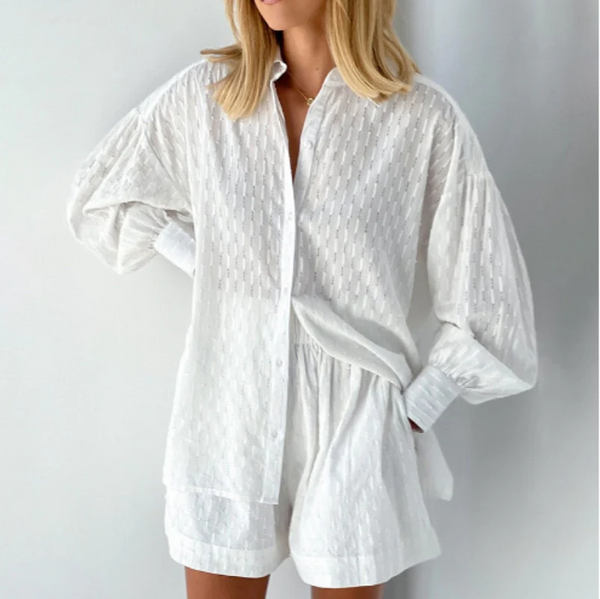 2-Delige Zomerset met Blouse en Short – Isla