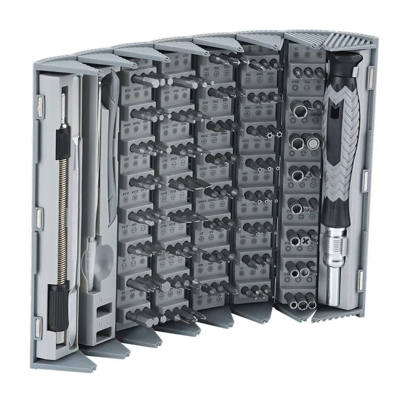 UltraScrew | Krijg elke klus onder de knie met deze 128-in-1 schroevendraaierset!