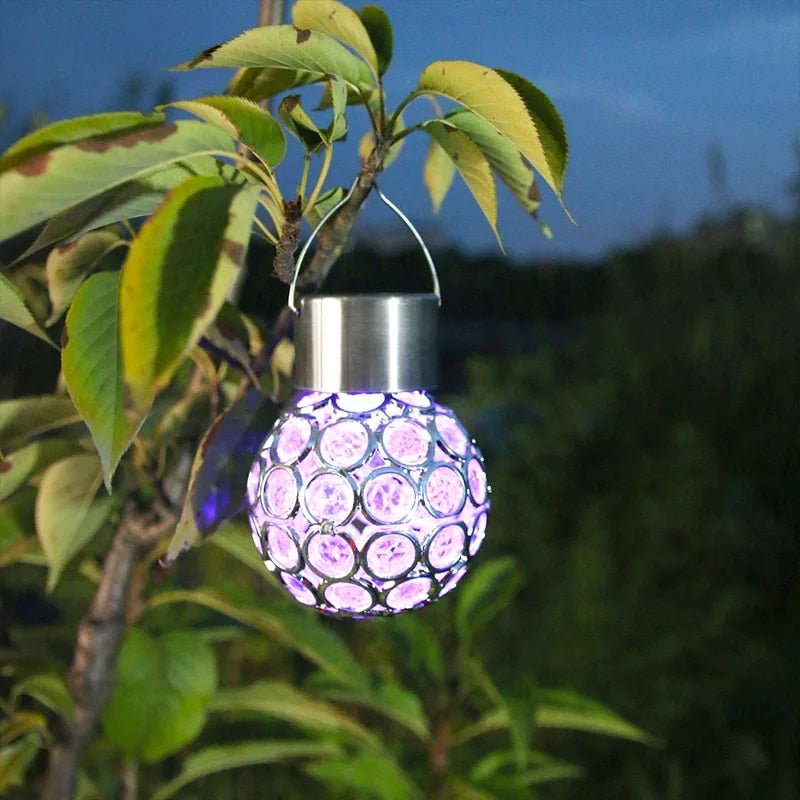 Solar Sphere | Ontdek de schoonheid van ballantaarns op zonne-energie voor je tuin!