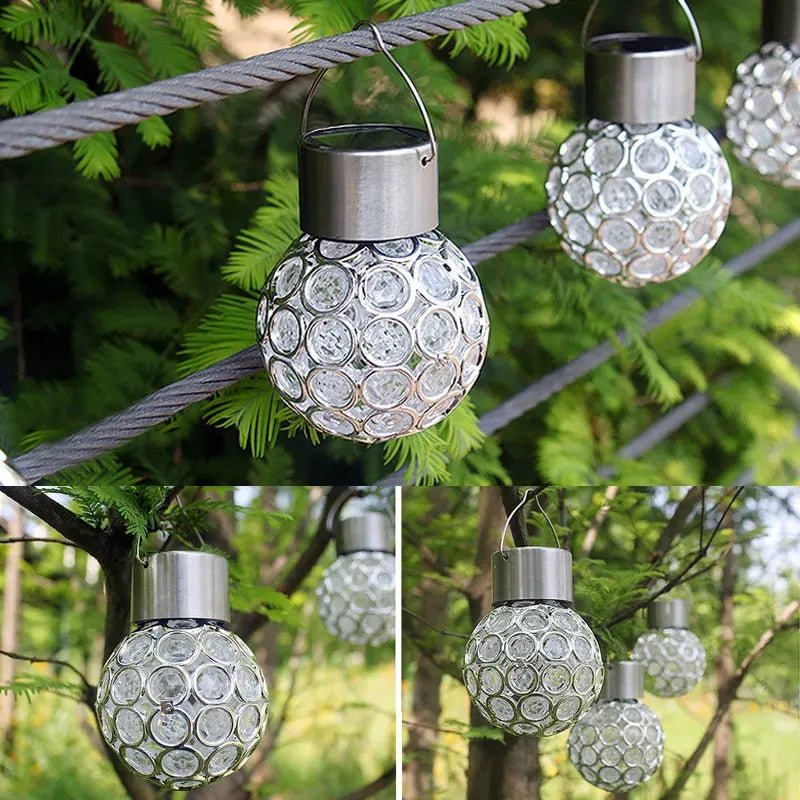 Solar Sphere | Ontdek de schoonheid van ballantaarns op zonne-energie voor je tuin!