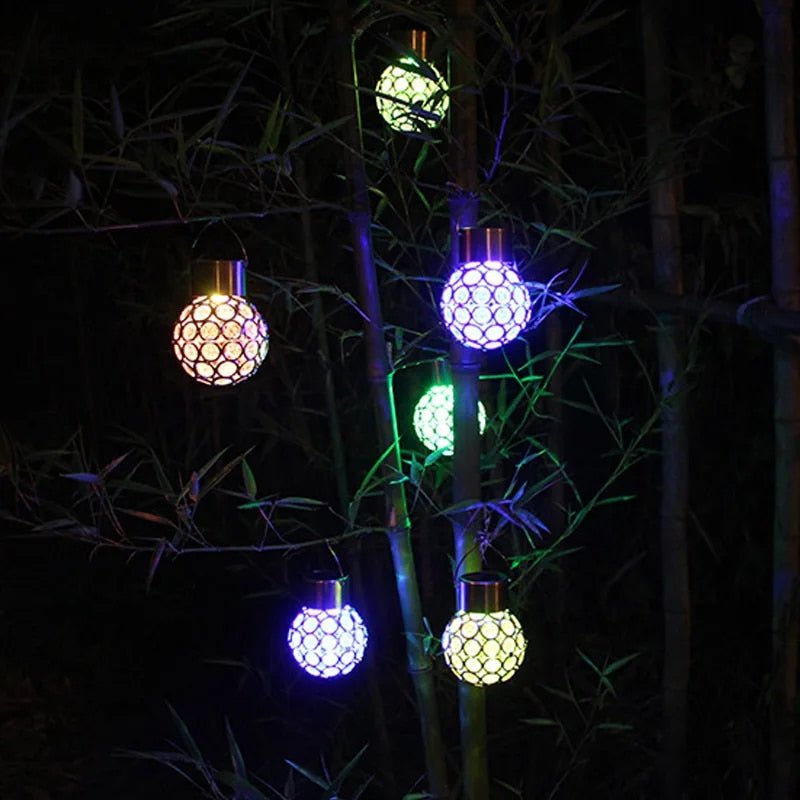 Solar Sphere | Ontdek de schoonheid van ballantaarns op zonne-energie voor je tuin!