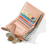 Cobble Wallet | Stap uit in stijl met deze trendy korte portemonnee met stenen patroon!