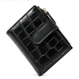 Cobble Wallet | Stap uit in stijl met deze trendy korte portemonnee met stenen patroon!