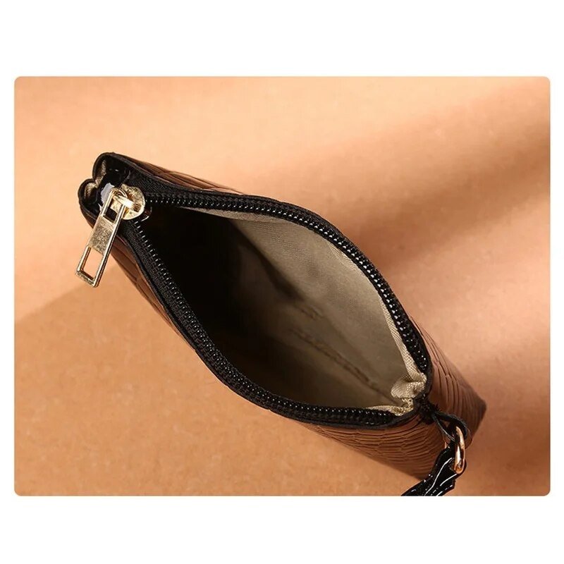 Diva Pouch | Chique en compacte munttas met krokodillenpatroon!