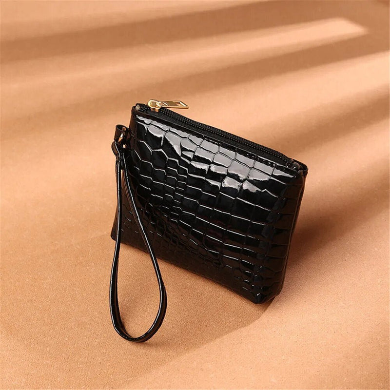 Diva Pouch | Chique en compacte munttas met krokodillenpatroon!