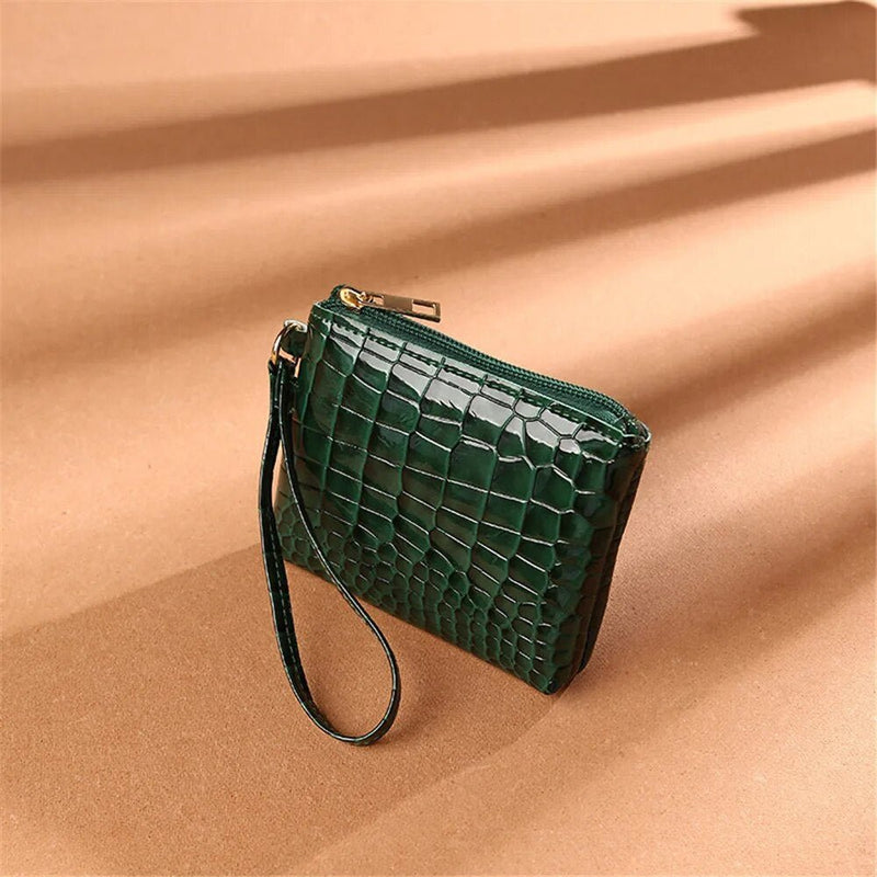 Diva Pouch | Chique en compacte munttas met krokodillenpatroon!