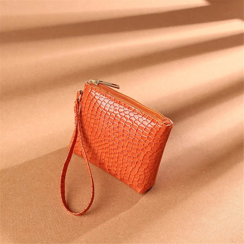 Diva Pouch | Chique en compacte munttas met krokodillenpatroon!