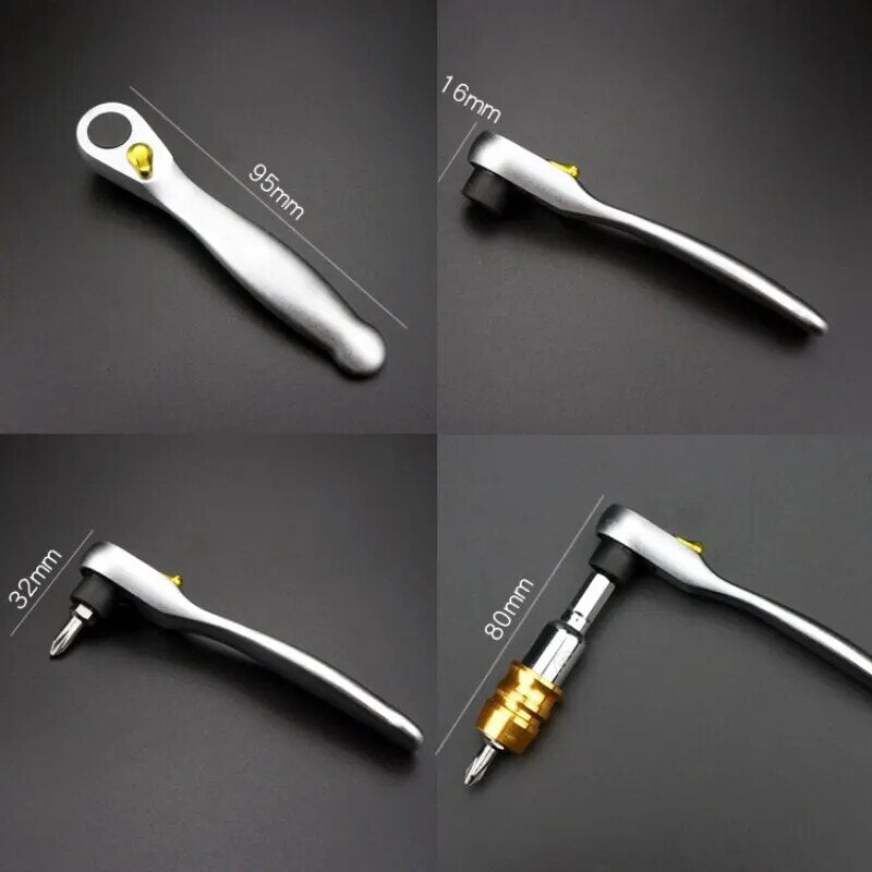 MiniRatch Set | Krijg kleine doe-het-zelf reparaties onder de knie met deze Ratelsleutelset!