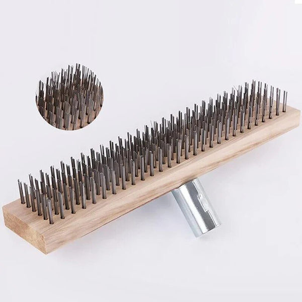 SteelSweep | Verban hardnekkig vuil en mos met deze machtige harde staalborstel!