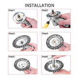 Garron™ Koolstofstaal Onkruidborstel & Trimmer