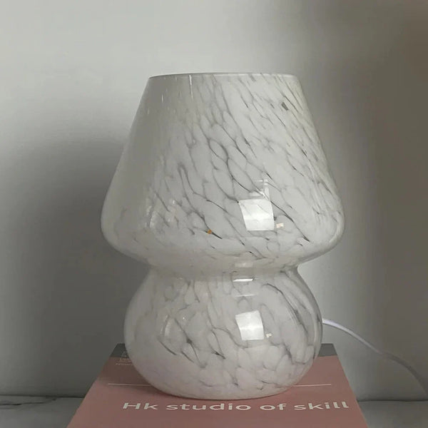 Esthetische Glazen Paddenstoel Lamp - LumiMush