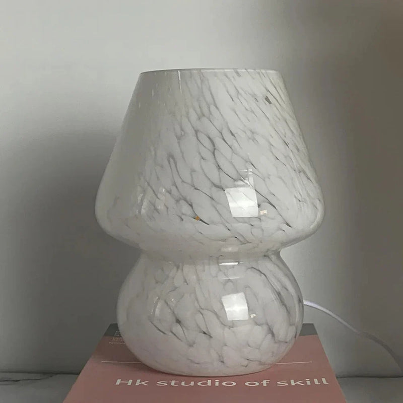 Esthetische Glazen Paddenstoel Lamp - LumiMush