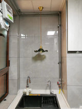 Noordse Design LED-Hanglamp | Kleurrijke glas- en koperverlichting voor slaapkamer, woonkamer & bar