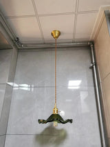 Noordse Design LED-Hanglamp | Kleurrijke glas- en koperverlichting voor slaapkamer, woonkamer & bar