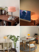 ONTWERPERS GLAS TAFELLAMP – SFEERVOLLE LED-LAMP VOOR SLAAPKAMER EN KANTOOR