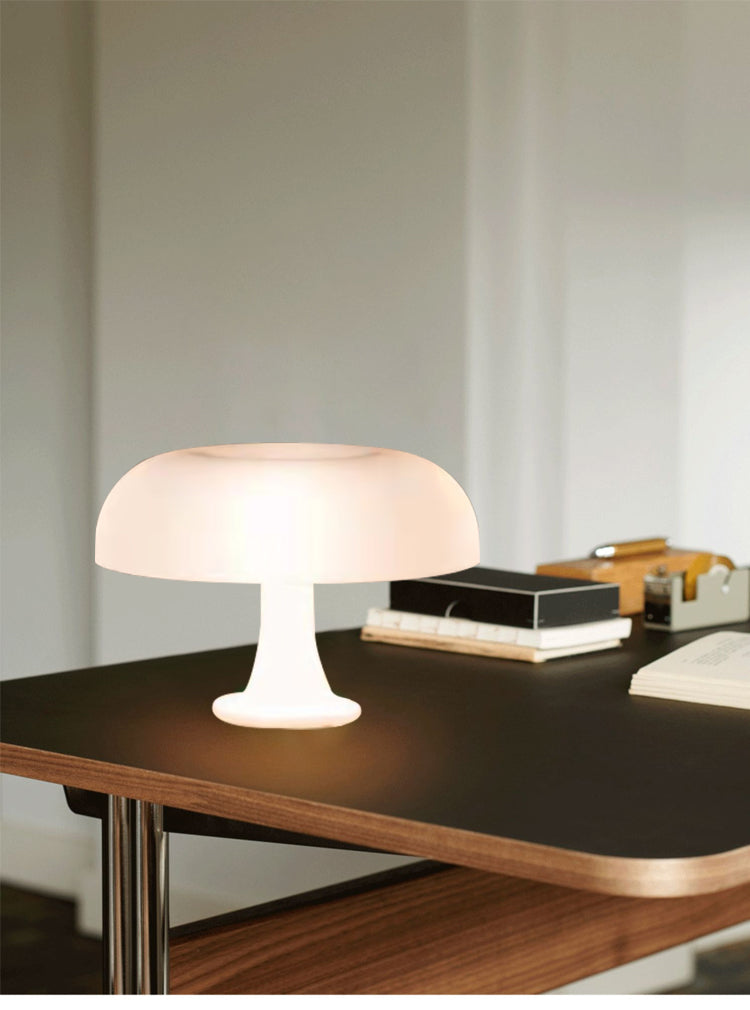 Designer LED Paddenstoel Tafellamp - Modern Minimalistisch voor Slaapkamer & Woonkamer