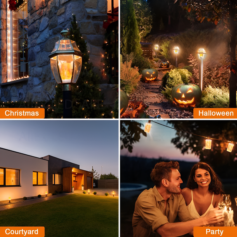 Vlam Effect Lamp - 9W Gesimuleerde Vlam Gloeilamp