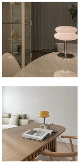 ONTWERPERS GLAS TAFELLAMP – SFEERVOLLE LED-LAMP VOOR SLAAPKAMER EN KANTOOR