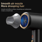 Professionele Föhn 2400W met koude en warme lucht - negatieve ionen - krachtige haardroger voor salonresultaten