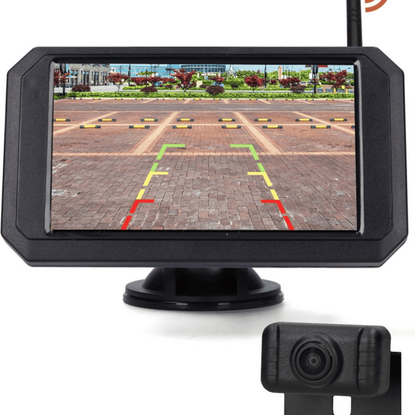 Draadloze Achteruitrijcamera | Nachtzicht 20m | Voor Auto & Camper