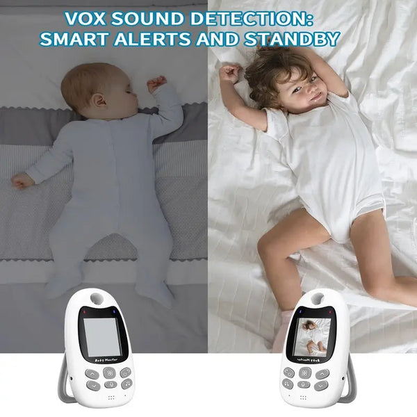 Baby Monitor - Draadloze Babyfoon met Nachtzicht