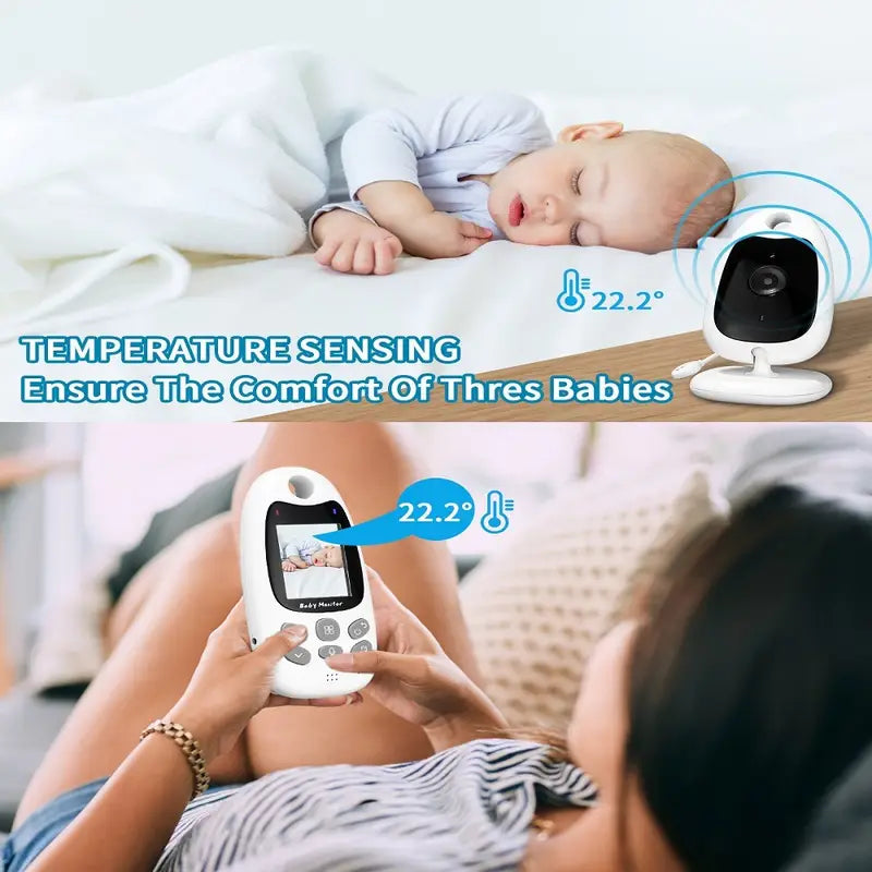 Baby Monitor - Draadloze Babyfoon met Nachtzicht