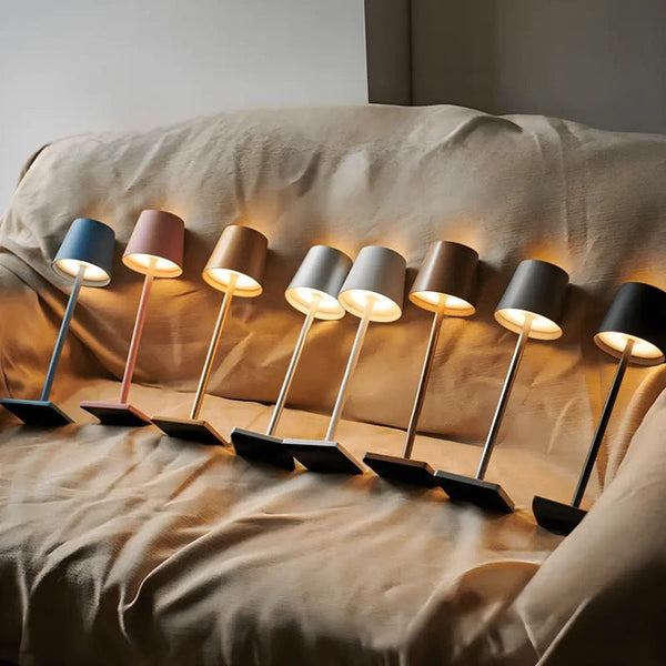 Draadloze oplaadbare tafellamp - Elegante LED voor binnen & buiten