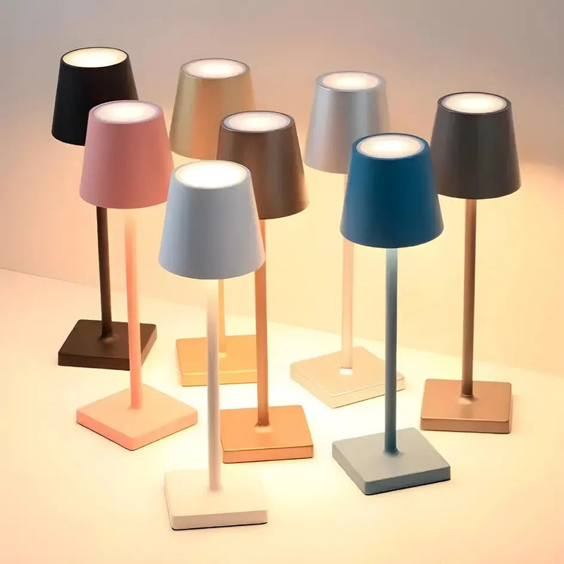 Draadloze oplaadbare tafellamp - Elegante LED voor binnen & buiten