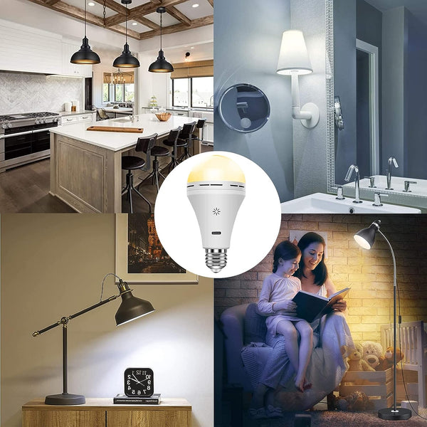 Draadloze Oplaadbare LED Tafellamp - Flexibel & Helder