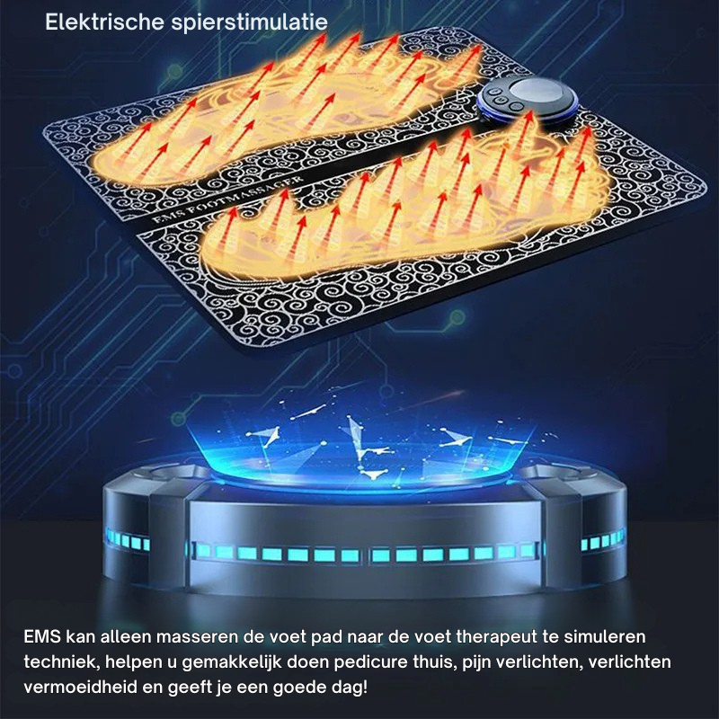 Callen EMS Voetmassage Kussen - Elektronische Ontspanning
