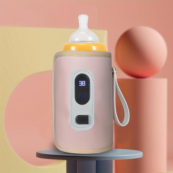 Draagbare Babyfles Verwarmer - USB-Aangedreven | 5-Temperaturen