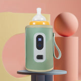 Draagbare Babyfles Verwarmer - USB-Aangedreven | 5-Temperaturen