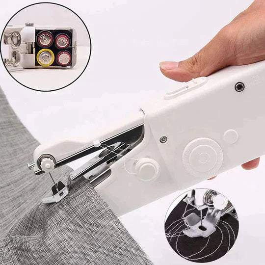 Draagbare Mini Hand Naaimachine - Compact en Gemakkelijk