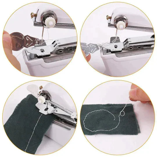 Draagbare Mini Hand Naaimachine - Compact en Gemakkelijk