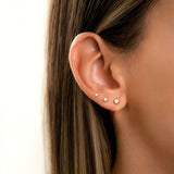 Minimalistische Oorbellen - Lunara