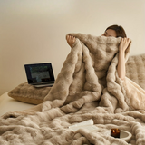 Dubbelzijdige Fleece Deken - Zachte en Warme