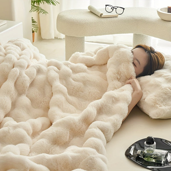 Dubbelzijdige Fleece Deken - Zachte en Warme