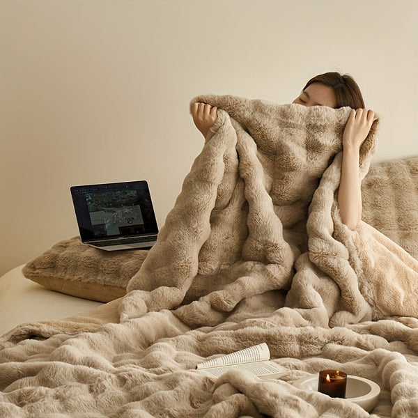 Dubbelzijdige Fleece Deken - Zachte en Warme