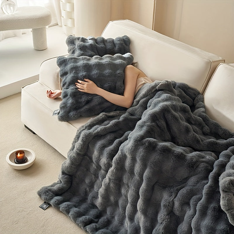 Dubbelzijdige Fleece Deken - Zachte en Warme