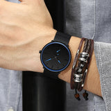 Dunne Moderne Herenhorloge - Minimalistisch & Elegant