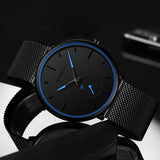 Dunne Moderne Herenhorloge - Minimalistisch & Elegant