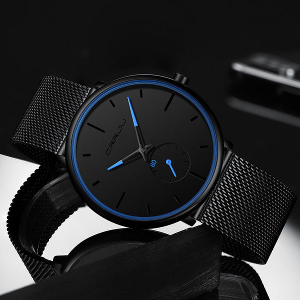Dunne Moderne Herenhorloge - Minimalistisch & Elegant
