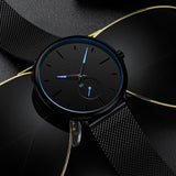 Dunne Moderne Herenhorloge - Minimalistisch & Elegant