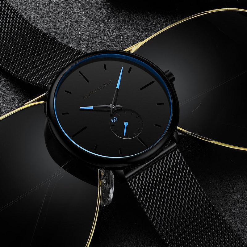 Dunne Moderne Herenhorloge - Minimalistisch & Elegant
