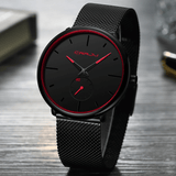 Dunne Moderne Herenhorloge - Minimalistisch & Elegant
