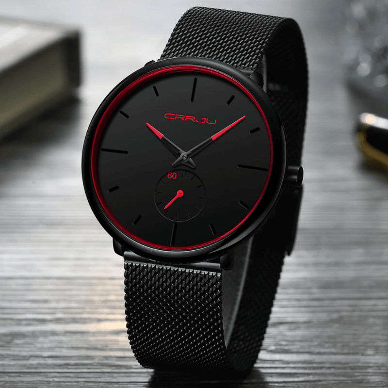 Dunne Moderne Herenhorloge - Minimalistisch & Elegant